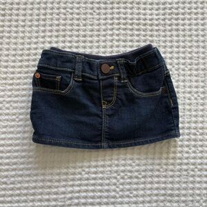 Baby Gap Dark Wash Denim Skirt 3–6 Months